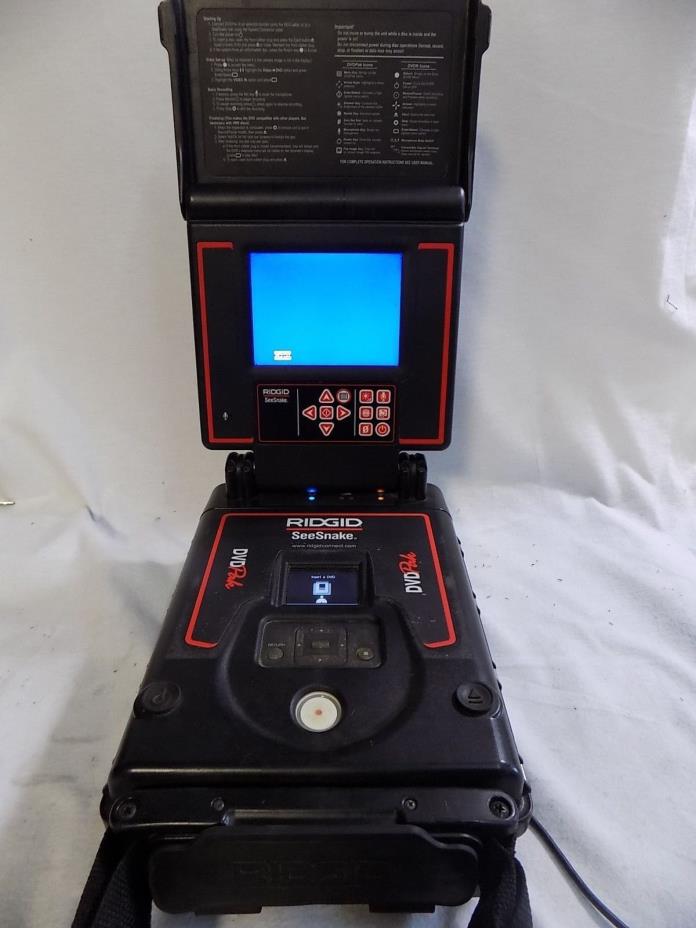 Ridgid SeeSnake DVDPak2 Sewer Camera Monitor Computer Module DVD PAK2