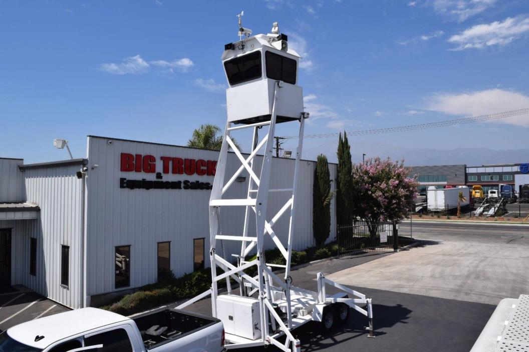 2010 ICX Tactical Platforms Flir Skywatch Elevating Surveillance Security Tower