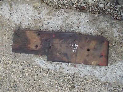 Farmall 504  tractor Originl Factory IH left step panel w/ mount bracket