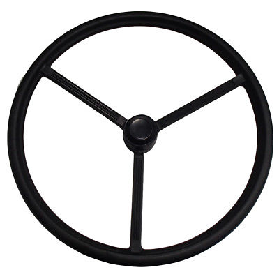 81803180-C Black Steering Wheel Fits Ford Loader A62 A64 A66