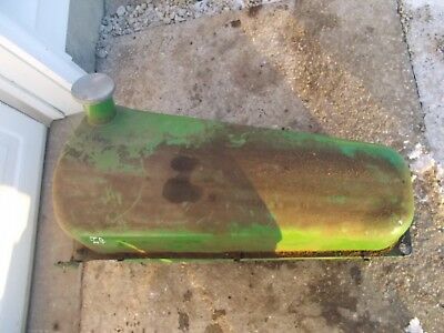 John Deere MT tractor good useable JD gas tank with cap & mounting bracket