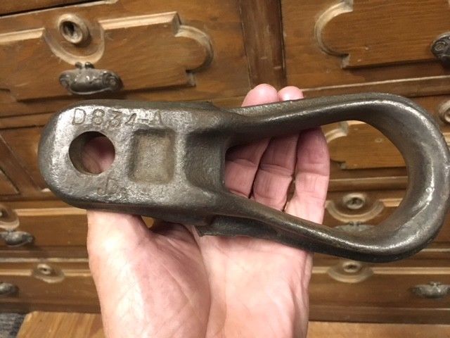 John Deere D834A Plow Clevis A B D G H great condition antique vintage tractor