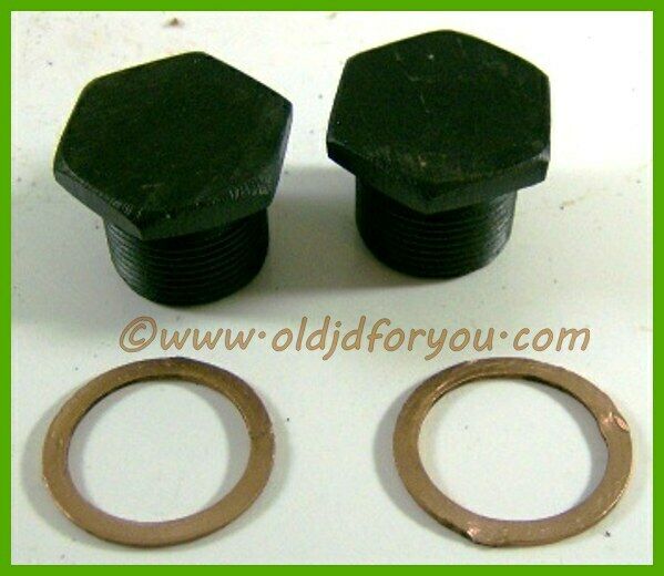 H265R H266R * John Deere H Rocker Arm Shaft Nut Bearing with Copper Gasket* PAIR