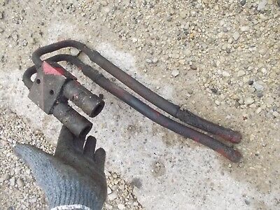 Farmall 504 RC tractor IH pair / set R front hydraulic lines & connector ends