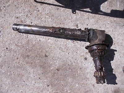 John Deere M tractor JD right front spindle shaft for hub J D