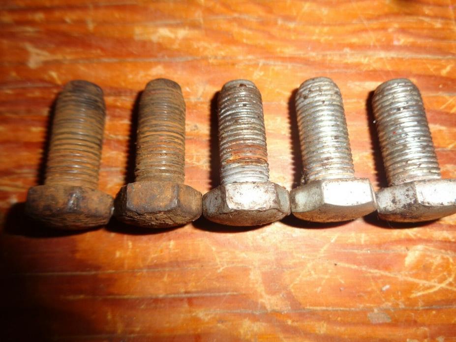 Ford Tractor 8N Hood Mount Bolts (5) W/Domed Head
