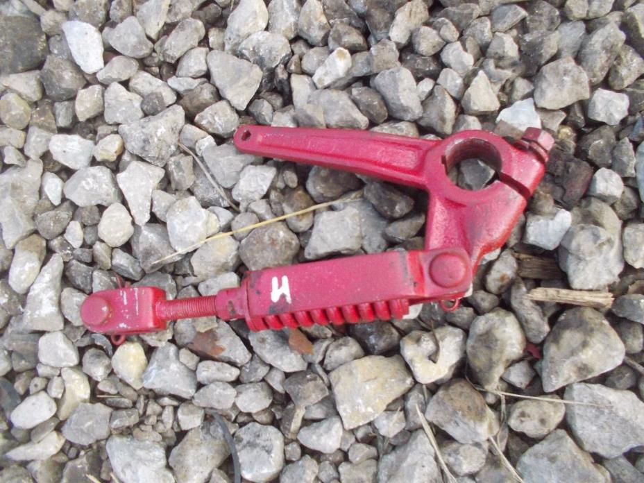 Farmall H Early SH tractor Original IH brake actuator spring + pivot brc bracket