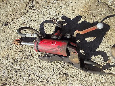 Massey Harris 33 tractor MH hydraulic hitch lift cylinder outlet hoses 3pt hitch