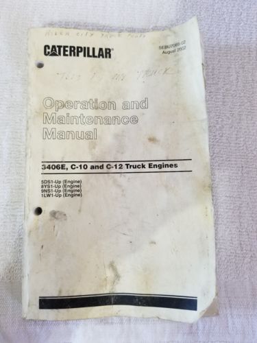 Caterpillar Operation and Maintenance Manual