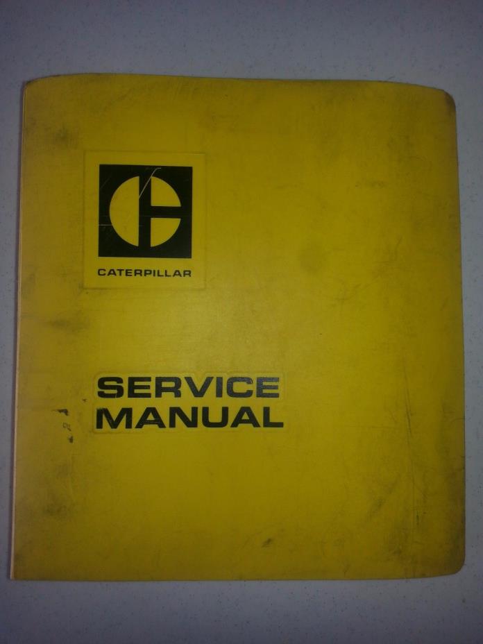 Caterpillar Service Manual D353 D9