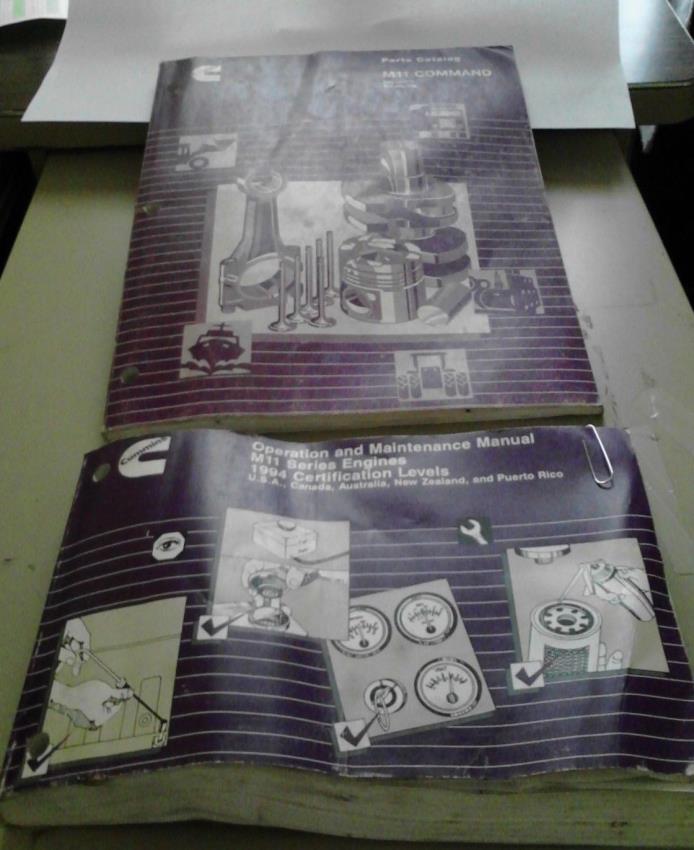 Cummins M11 CommandCelect Diesel Engine Parts Catalog OperationMantenance Manual