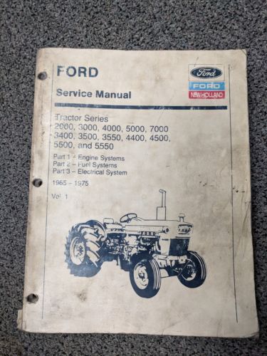 Ford 2000 3000 4000 5000 7000 Service Manual