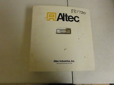 Altec Industries D842-D845 Derrick Maintenance and Parts Manual