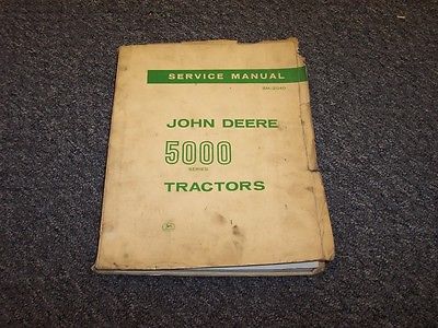 John Deere 5000 Series Tractors Workshop Shop Service Repair Manual Guide SM2040