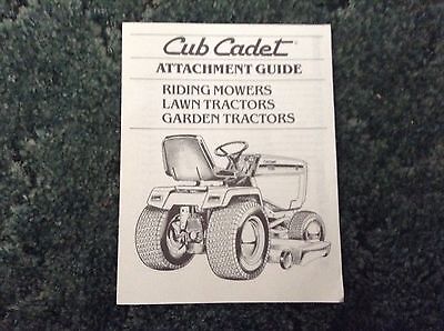 772-3879 - Is A New Attachment Guide For A Cub Cadet 805, 1105, 1605, 1610 Mower