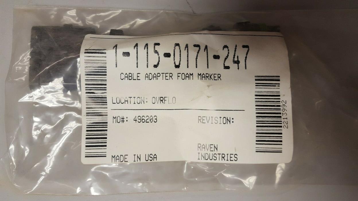 New Raven Foam Marker Adapter Cable 115-0171-247