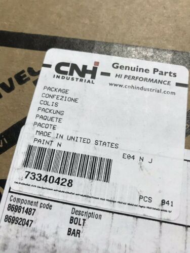 NEW! Case IH 73340428 Package Service Kit BAR 86992047 •typically sells for $276