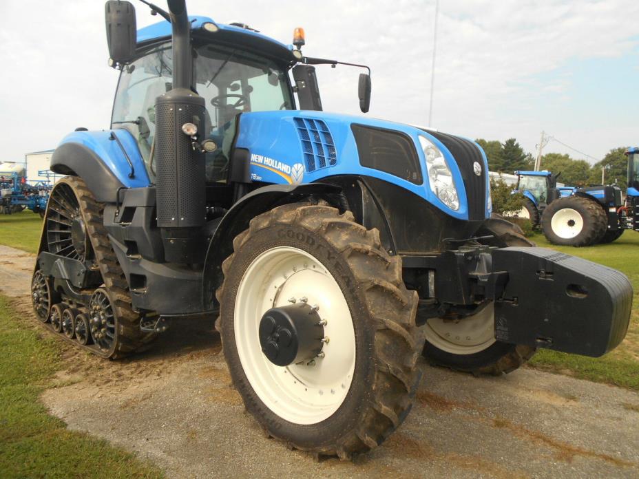 2015 NEW HOLLAND T8.380 TRACTOR // 18 INCH SMARTTRAX // SN = ZERE09146