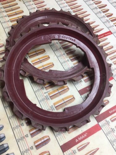 2 John Deere B2-16 Corn Planter Plates Lustran Plastic