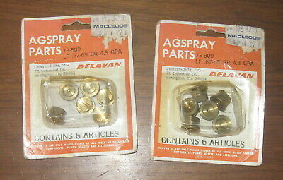 12 Agspray Parts NOS Spray Tips Part# Lf-67