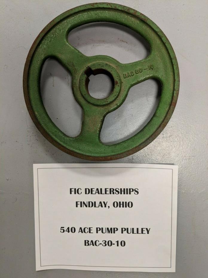 ACE 540 PUMP PULLEY BAC-30-10