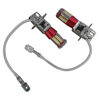 9703399LED 2 H3 LED Bulbs For John Deere 7600 7700 7800 7200 7400 8100 8200