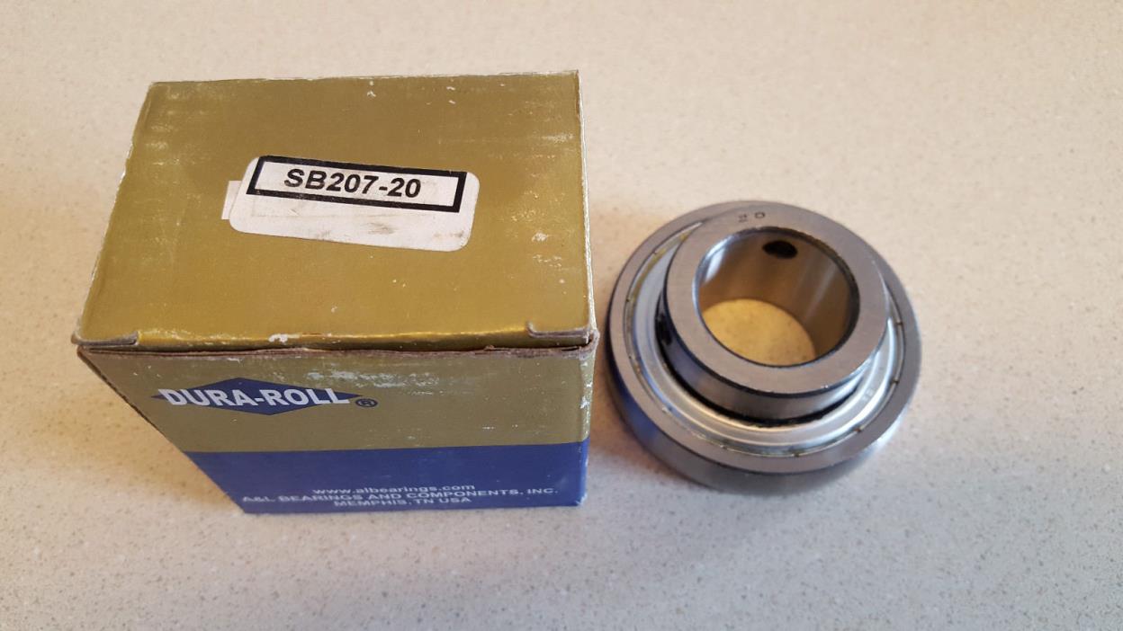 New SB207-20 bearing with collar - 1 1/4