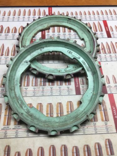 2 John Deere B7-16  Corn Planter Plates Lustran Plastic