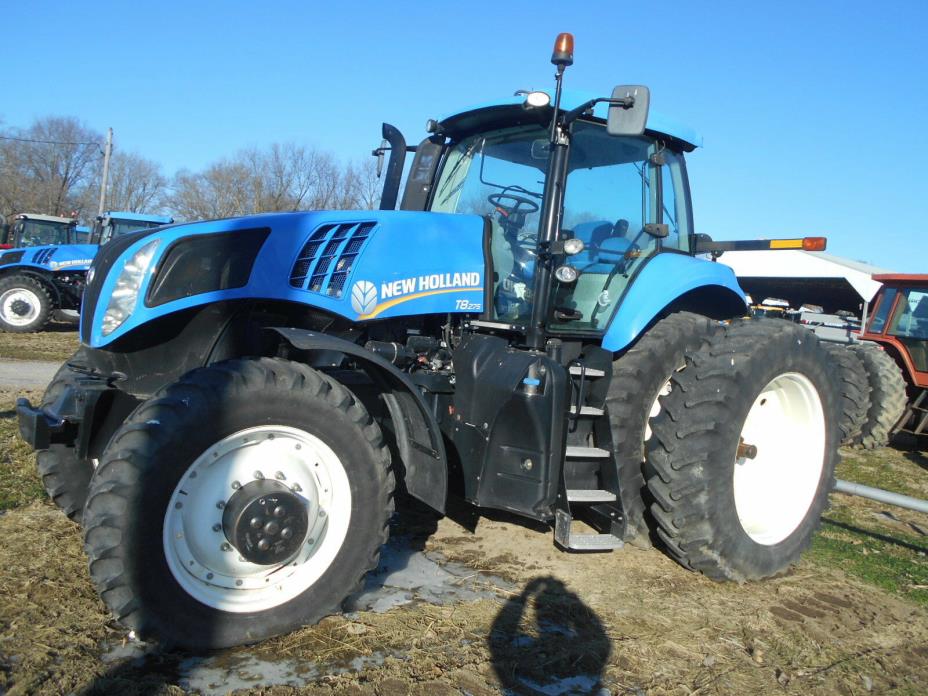 2012 NEW HOLLAND T8.275 TRACTOR // FWA // 195HP // SN = ZBRC08952