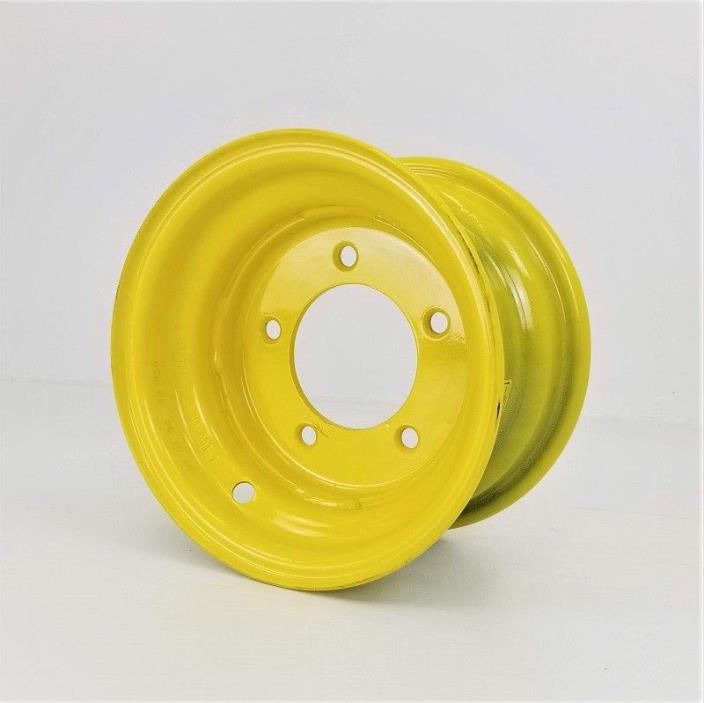 New 6x10 5 Hole Ag Implement Wheel Rim John Deere Yellow