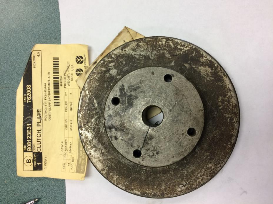 New Holland Square baler Clutch plate 762008