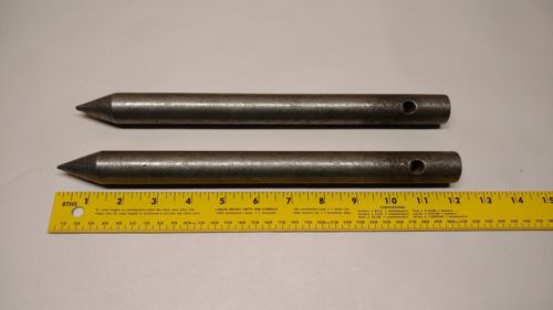 ** USED - WORKSAVER - ROUND BALE STABILIZER SPIKES / SPEARS / MOVER / TINES **