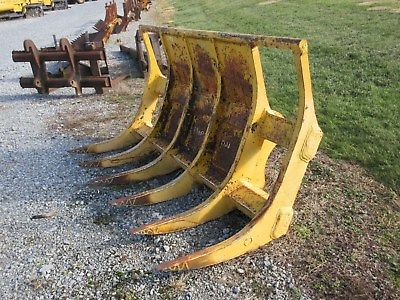 Stacking or Brush Rake for Wheel or Crawler Loaders