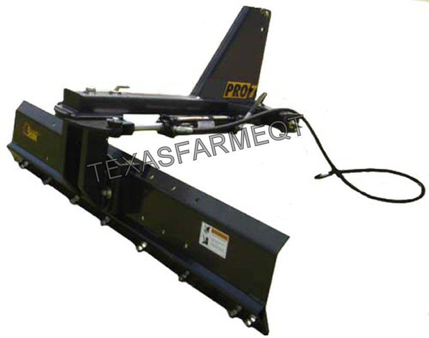 Bison 7' NVHA210 3pt Blade Hyd Angle - Ships Free to Texas & Surrounding States!