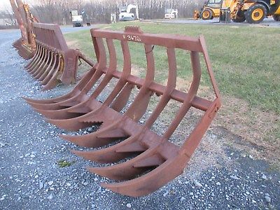 Pemberton 8 Tine Stacking Rake for Wheel loaders