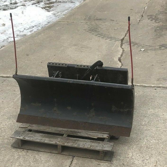 BOBCAT MODEL 48 UTILITY BLADE TOOLCAT Mini skid steer loader Snow Plow!