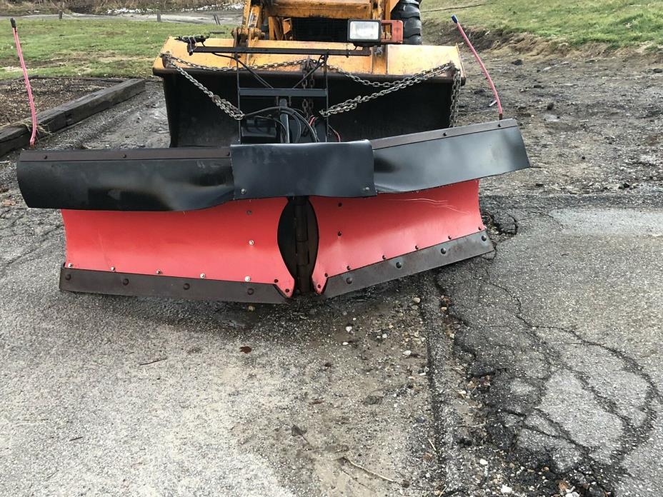 8.2' FT BOSS POLY V-BLADE RT3 SNOWPLOW  SNOW PLOW SMART HITCH and controls