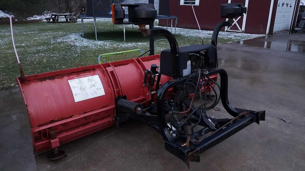 HINIKER 8ft Model 3800  C- Plow Flip Type