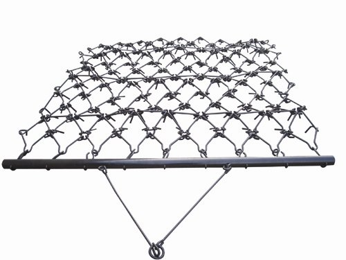 Field Tuff HDHA-59 Heavy-Duty Drag Harrow, 4' x 4' - 1/2