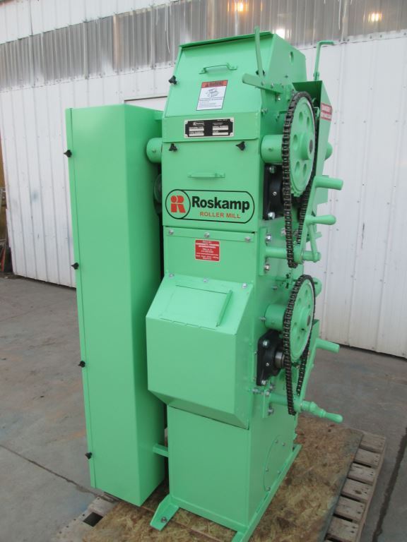 Roskamp 9X12 two pair high roller mill ( single Phase )