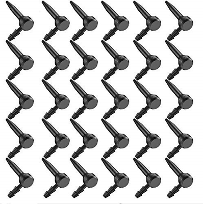 UNC7E Maple Syrup Tree Tapping Spiles30pcs Included,Black Plastic Maple Tapping