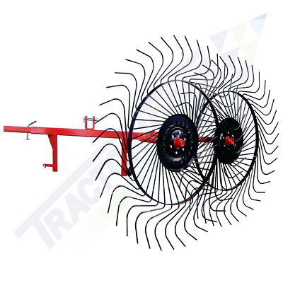 Ibex TX51 2 Wheel Rake for subcompact tractors