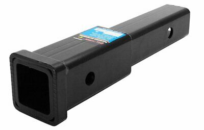Hitch 8 Extension Receiver Extender 2In Reciever Tube 5/8 Inch Pin Hole Black