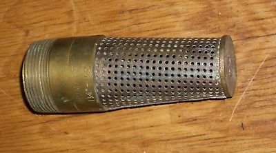 VTG HOMART BRASS FIRE NOZZLE WATER SPRAY HEAD 200LB 1.1/4-1.1/2
