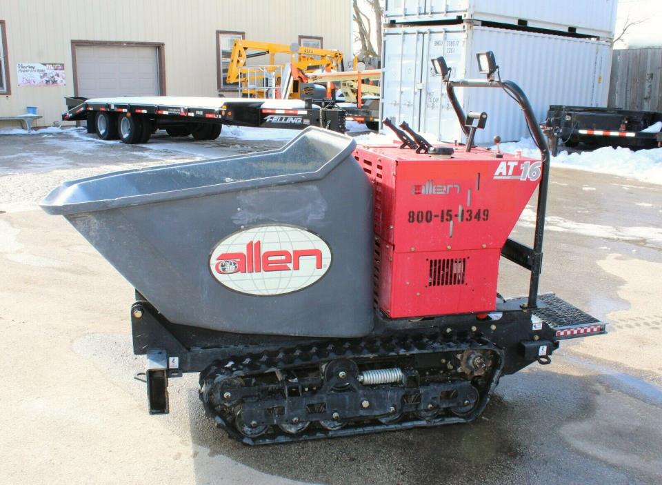 2017 Allen AT16 Walk Behind Track Power Concrete Buggy Kohler Engine