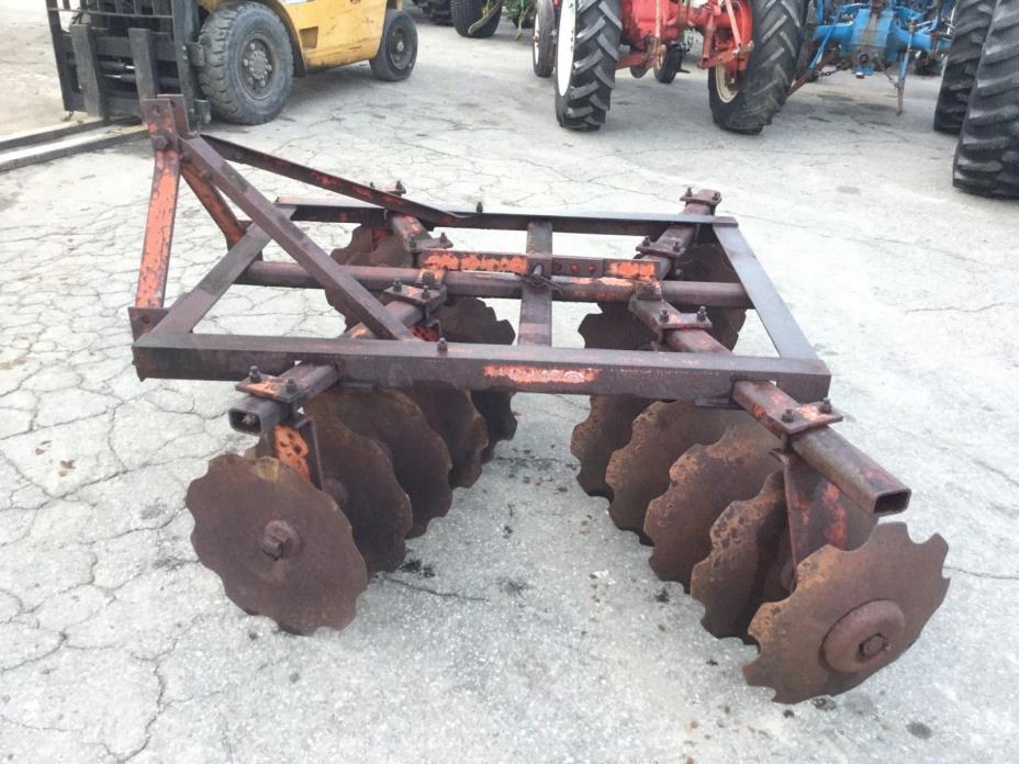 Nice 20 Disc 3 Point Hitch Adjustable Disc Harrow