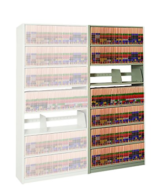 Datum Storage 761236-A7P-T25 4Post-In-A-Box Shelving/File Storage With 8 Shelves