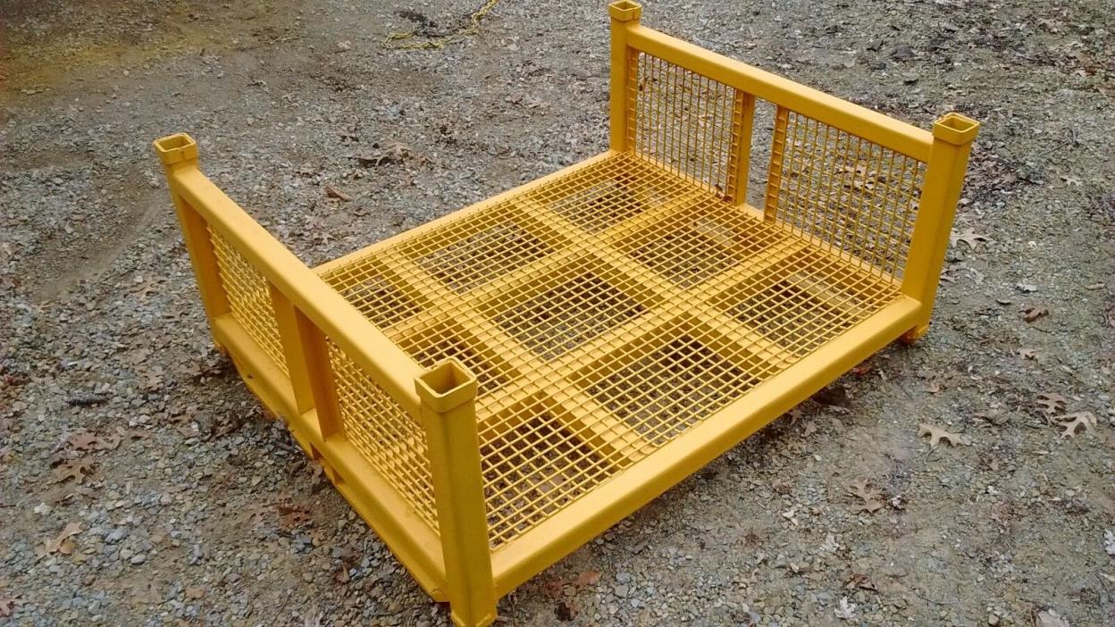 Forklift parts carry basket --- easily haul move around materials
