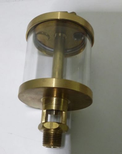 Brass Drip Oiler Glass Site 3/8