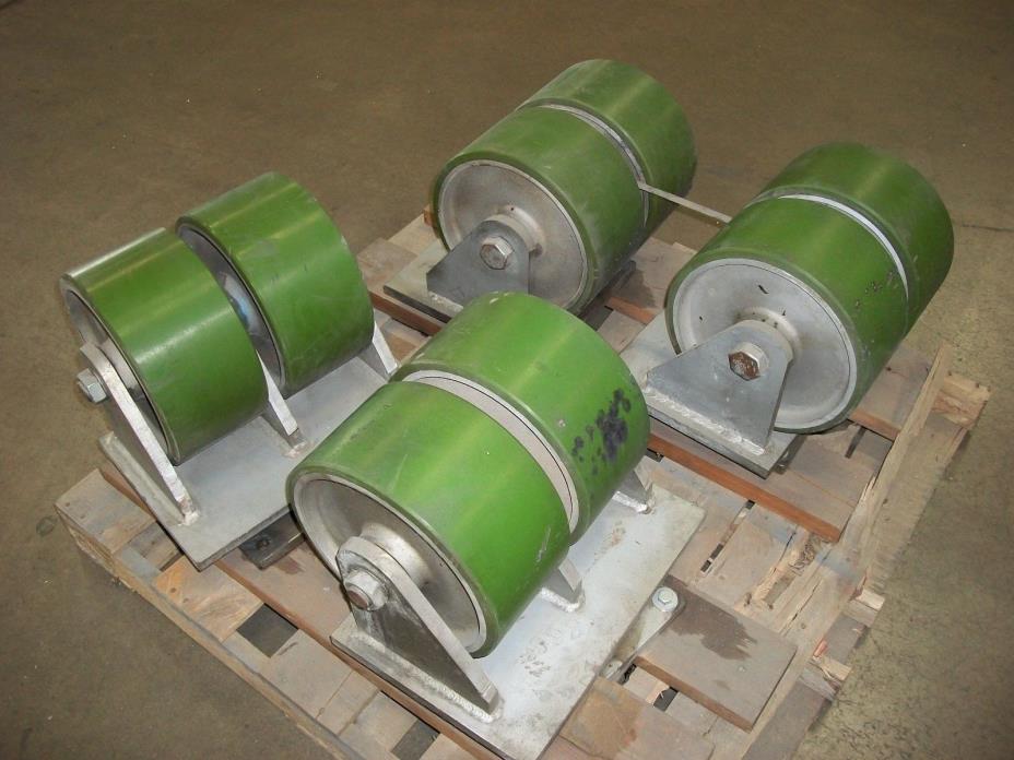 15,000 lbs. Casters Swivel Wheels, Albion, Shockmaster, Kingpinless, 850 Series
